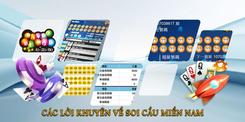 Các lời khuyên về soi cầu miền Nam