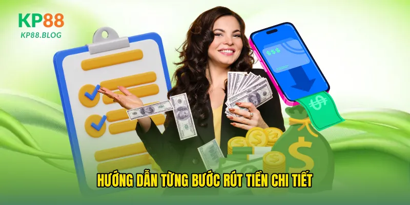 Hướng dẫn từng bước rút tiền chi tiết